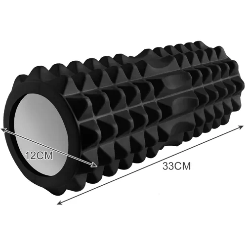 Yoga roller - massageroller (zwart) 23570