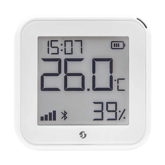 Slimme temperatuur- en vochtigheidssensor Shelly H&T Gen3 wit