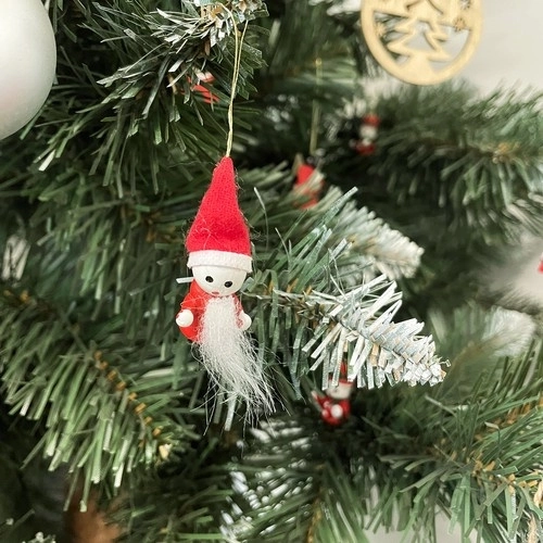 Kerstversieringen/hangers voor de boom 10 stuks. Ruhhy 22943