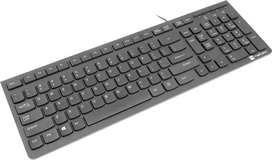 NATEC Discus 2 slanke zwarte toetsenbord