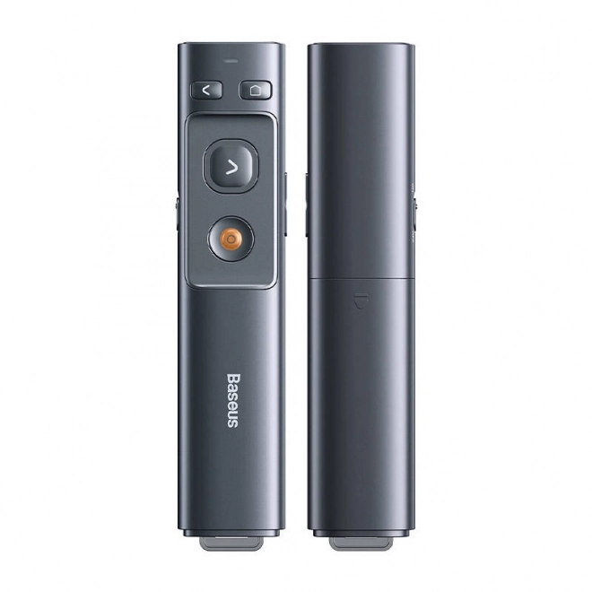 Baseus afstandsbediening met laserpointer voor presentaties - grijs