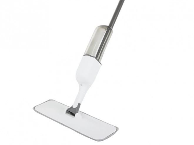 Opvouwbare mop met pad en sproeier