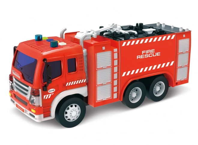Brandweerauto met sproeier en effecten 28 cm - Tsjechische verpakking