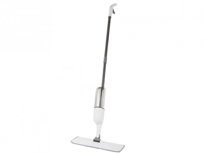 Opvouwbare mop met pad en sproeier