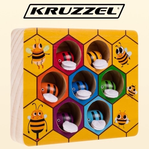 Houten spel "bijenraat" Kruzzel 21910
