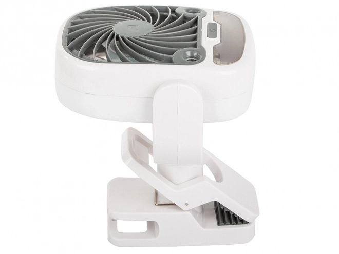 USB tafelventilator met RGB-achtergrondverlichting en luchtbevochtiger 2-in-1