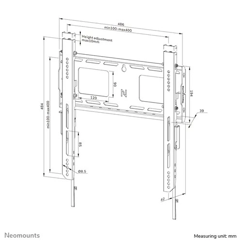 Wandhouder voor TV LEVEL-750
