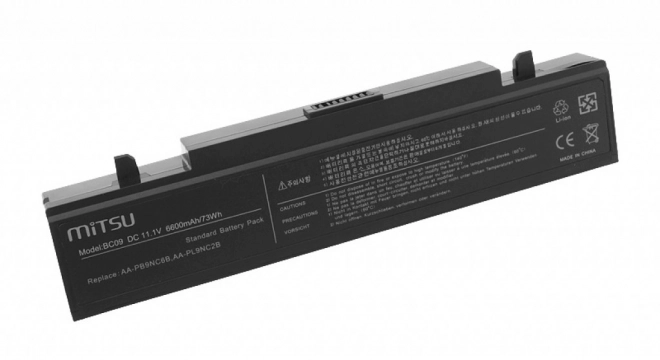 Batterij voor Samsung R460, R519 6600 mAh