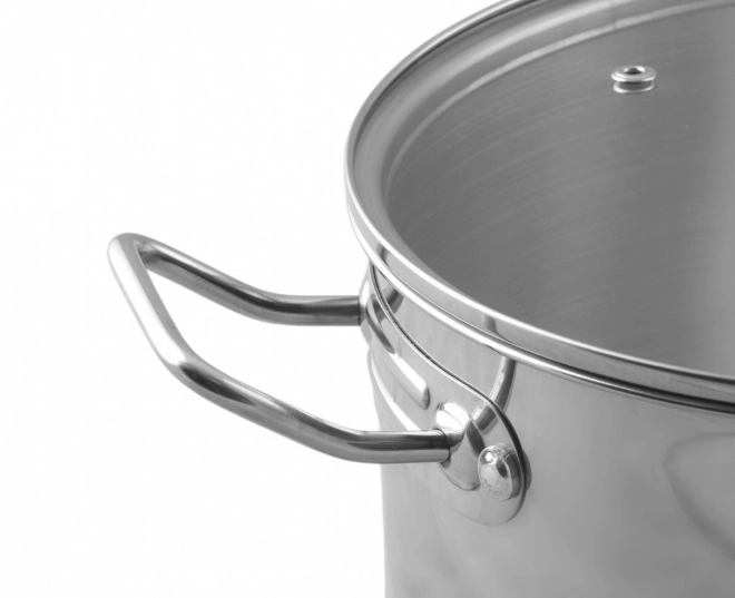 Roestvrijstalen pan met deksel Berretti Gemini 24 cm