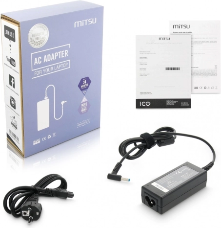 Lader/oplader 19,5 V 2,31 A (4,5x3,0 pin) - HP 45 W