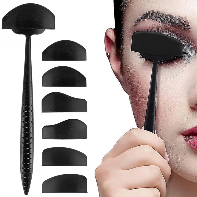 Set siliconen sjablonen voor eyeliner