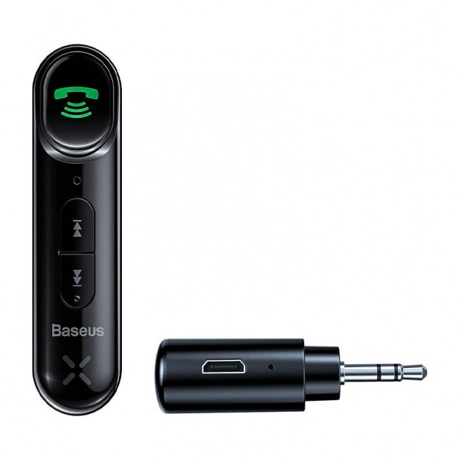 Baseus Qiyin AUX Bluetooth-ontvanger voor auto zwart