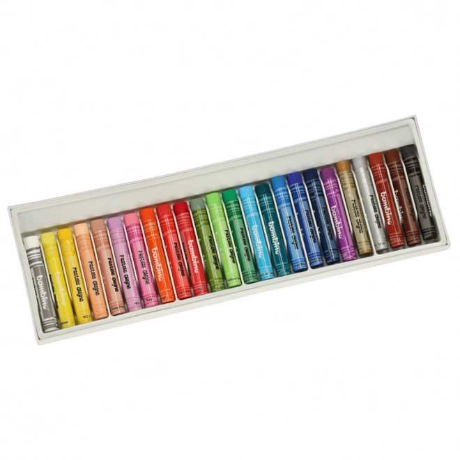 Oliepastels Bambino 24 kleuren