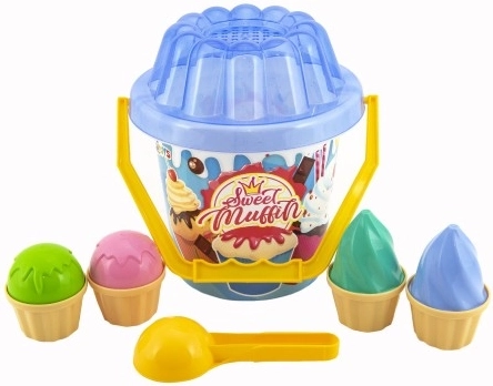 Praktische emmer voor eenvoudig dragen