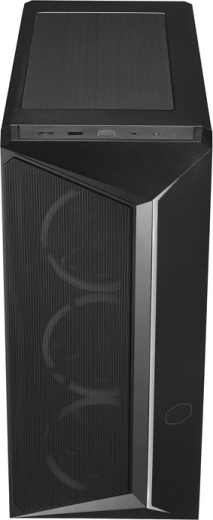 ARGB‑verlichting en zijpaneel van gehard glas