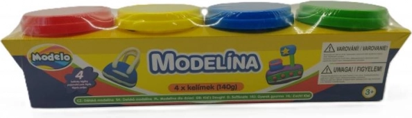 Modelleerklei MODELO 4×140 g – verschillende kleuren