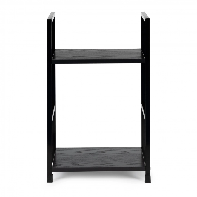 Moderne houten nachtkastje 2 planken LOFT