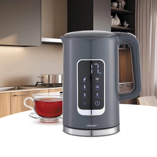 Elektrische waterkoker met instelbare temperatuur 1,7l 2200W