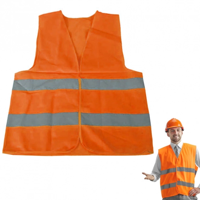 Waarschuwingsreflectievest oranje