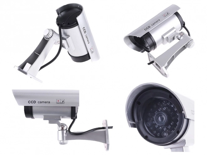 Dummy industriële camera met rood LED-licht