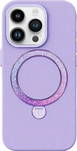 Joyroom Dancing Circle hoesje voor iPhone 14 Pro paars