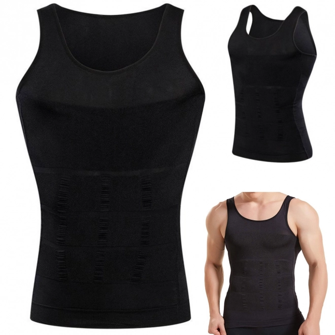 Heren afslankend T-shirt vest