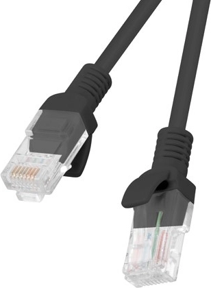 Patchkabel CAT 5e 10 m zwart LANBERG