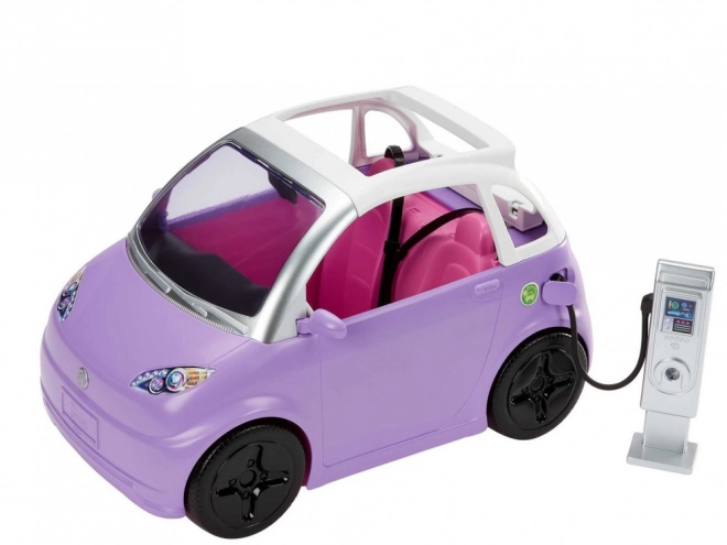 Auto Cabrio voor Barbie met elektronische laadstation