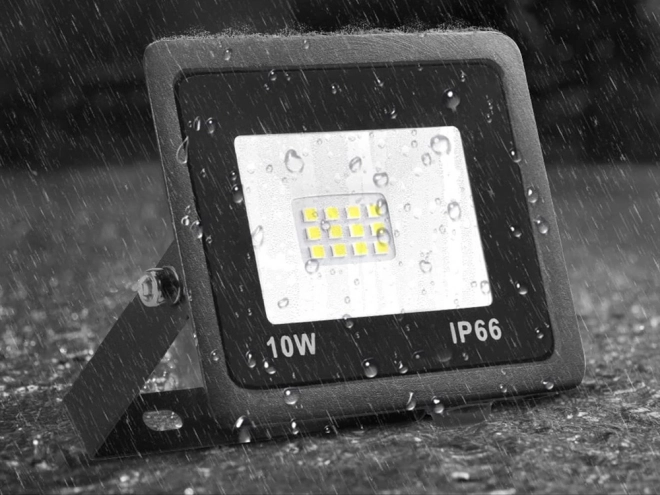 Buitenzijde LED halogeen schijnwerper 10W 6000K waterdicht