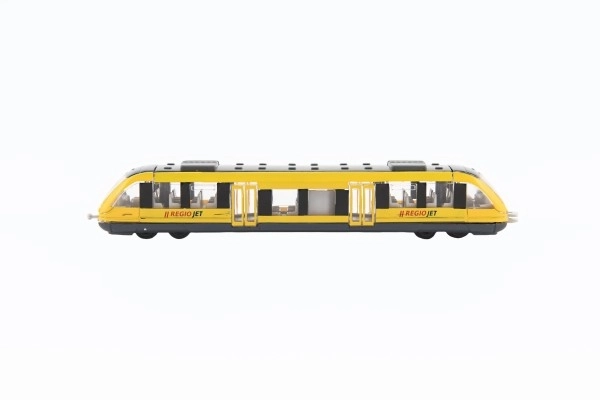 Metalen regionale trein RegioJet 17 cm