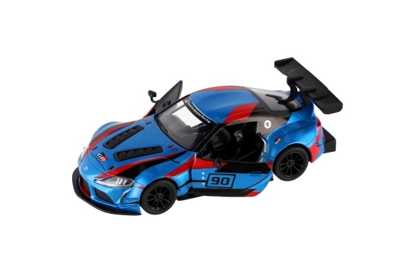Auto Kinsmart Toyota GR Supra Racing metaal 13 cm