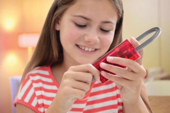 KidzLabs Grote Transparante Hangslot