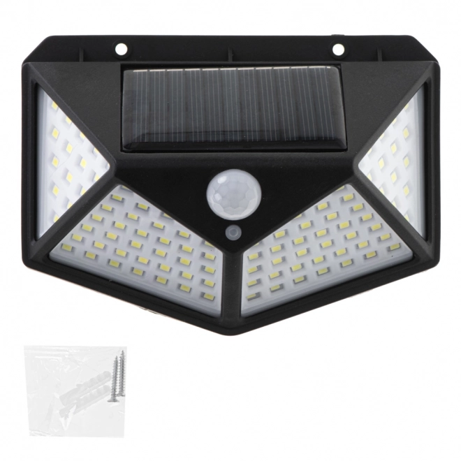 Solar LED-lamp met bewegingssensor en dimfunctie