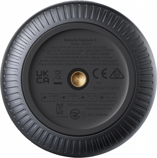 Draagbare projector Nebula Capsule 3 met Full HD en Google TV