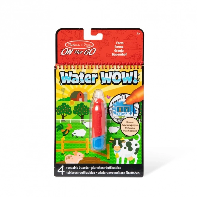Magische waterverf op de boerderij voor kinderen