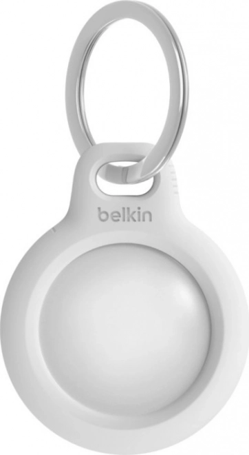 Veilige sleutelhanger voor Apple AirTag – Wit