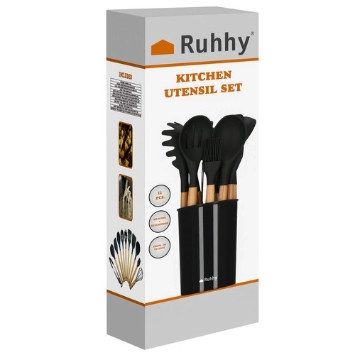 Keukengerei - set van 12 stuks. Ruhy 21804