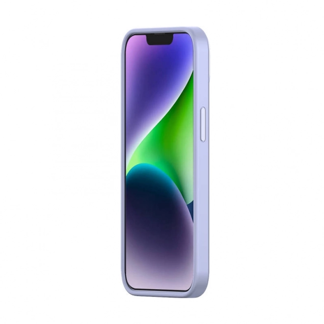 Baseus Liquid Silica Gel-hoesje voor iPhone 14 Plus lavendel