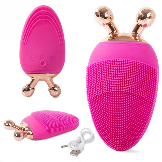 Sonische gezichtsmassageborstel – Roze