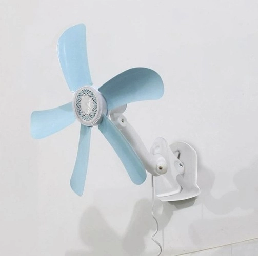 Klemventilator met vijf bladen