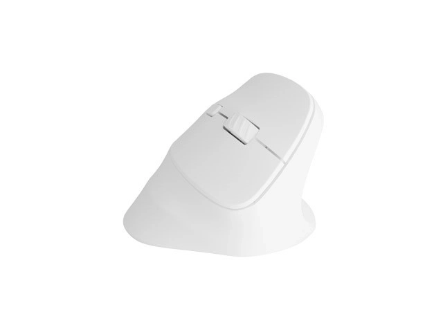 Verticale draadloze muis Crake 2 BT 5.2 + 2.4GHz wit