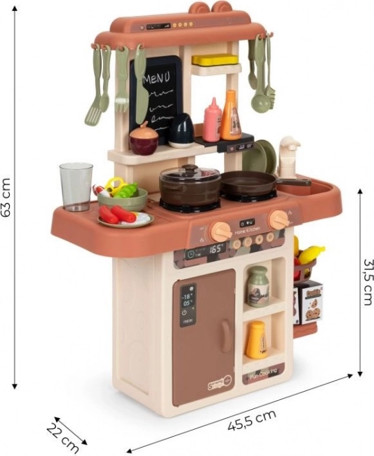 ECOTOYS Keukentje met geluiden en lichten