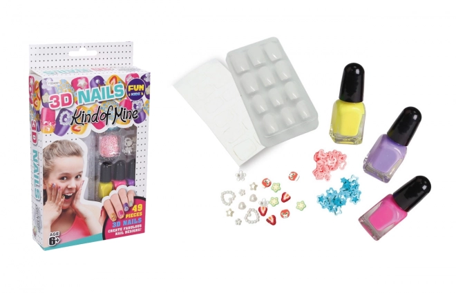 3D nagelset
