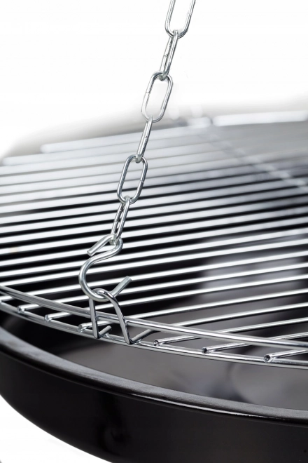 Tuinbarbecue Tuinhaard barbecue met rooster op driepoot