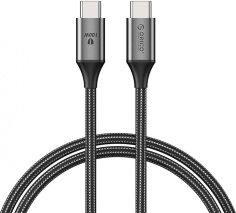 Orico USB‑C kabel 100W USB‑C naar USB‑C, zwart