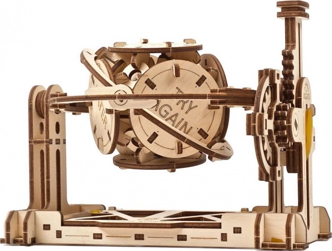 Ugears houten 3D mechanische puzzel willekeurige generator