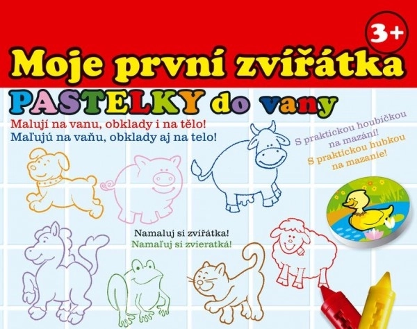 Badkrijtjes - Mijn eerste dieren 10 stuks