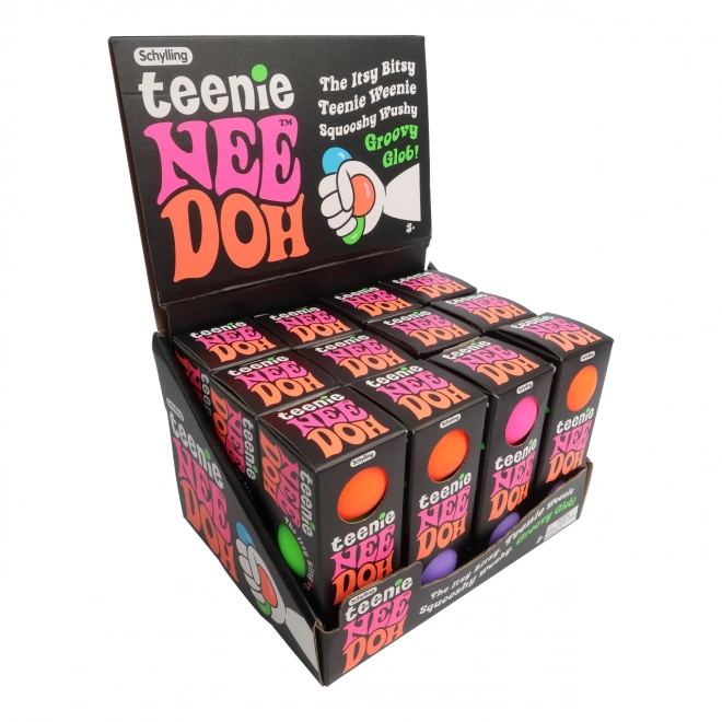 Schylling Kat antistress mini bal Needoh 3 stuks