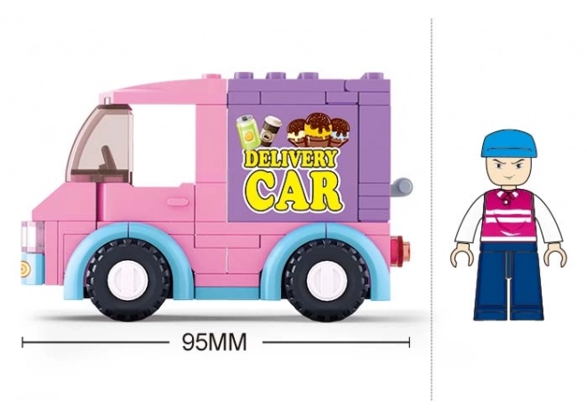 Sluban Girls Dream Town M38-B0520 IJswagen