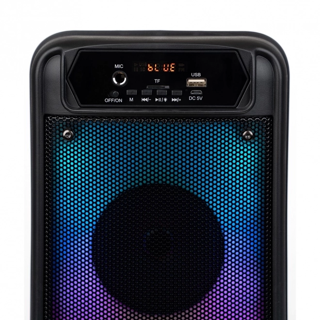 Luidspreker FLAMEBOX UP MT3177 Bluetooth 5.0/FM/MP3/MicroSD/USB/RGB/RMS 14W/PMPO 600W